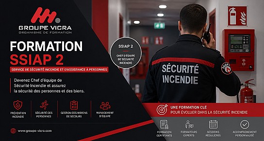 logo Formation Remise à Niveau SSIAP 2 - Chef d'Equipe de Sécurité Incendie
